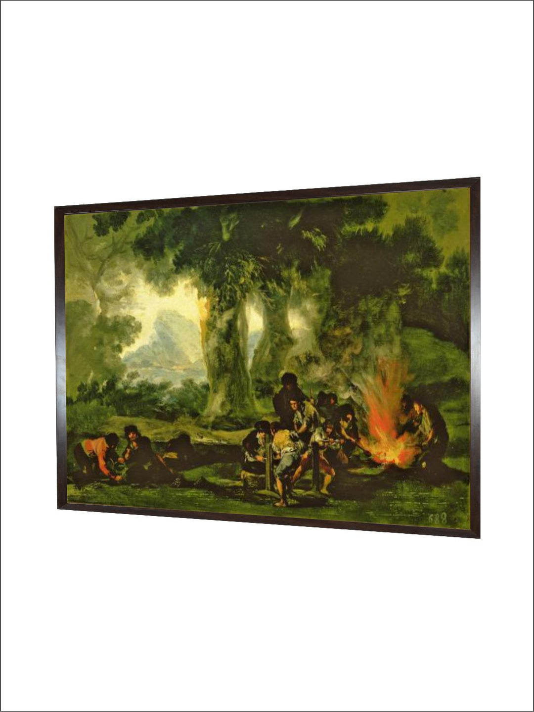 Clandestine Bullet Production, 1812-13 by Francisco de Goya