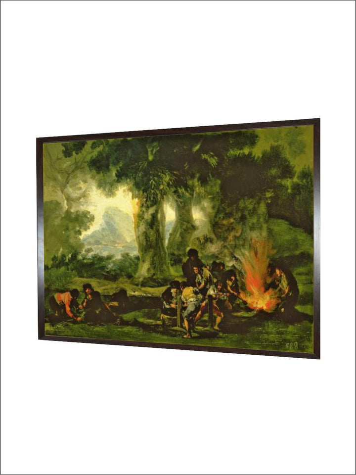 Clandestine Bullet Production, 1812-13 by Francisco de Goya
