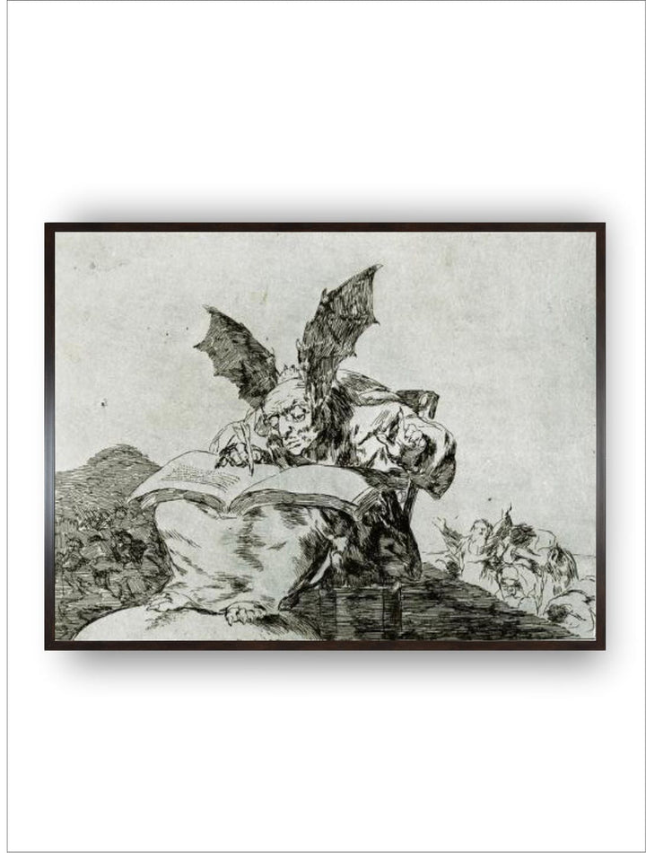 Contra El Bien General (Against the Common Goo), 1810-1820 by Francisco de Goya