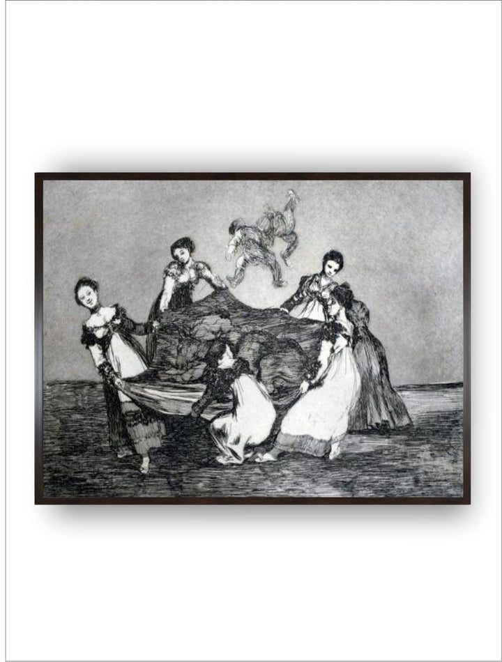 Female Riddle, 1819-1823 by Francisco de Goya