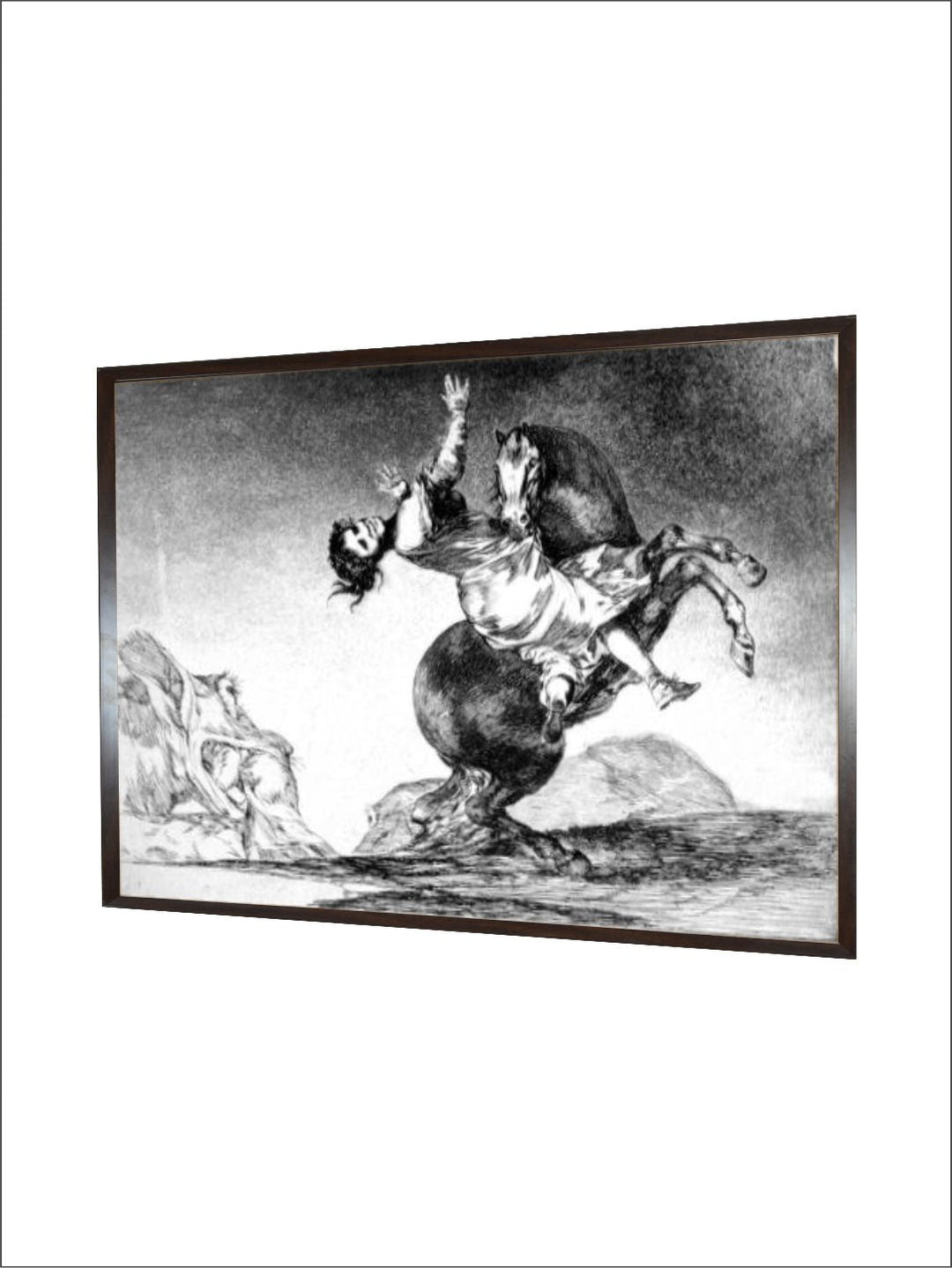Abducting Horse, 1819-1823 by Francisco de Goya
