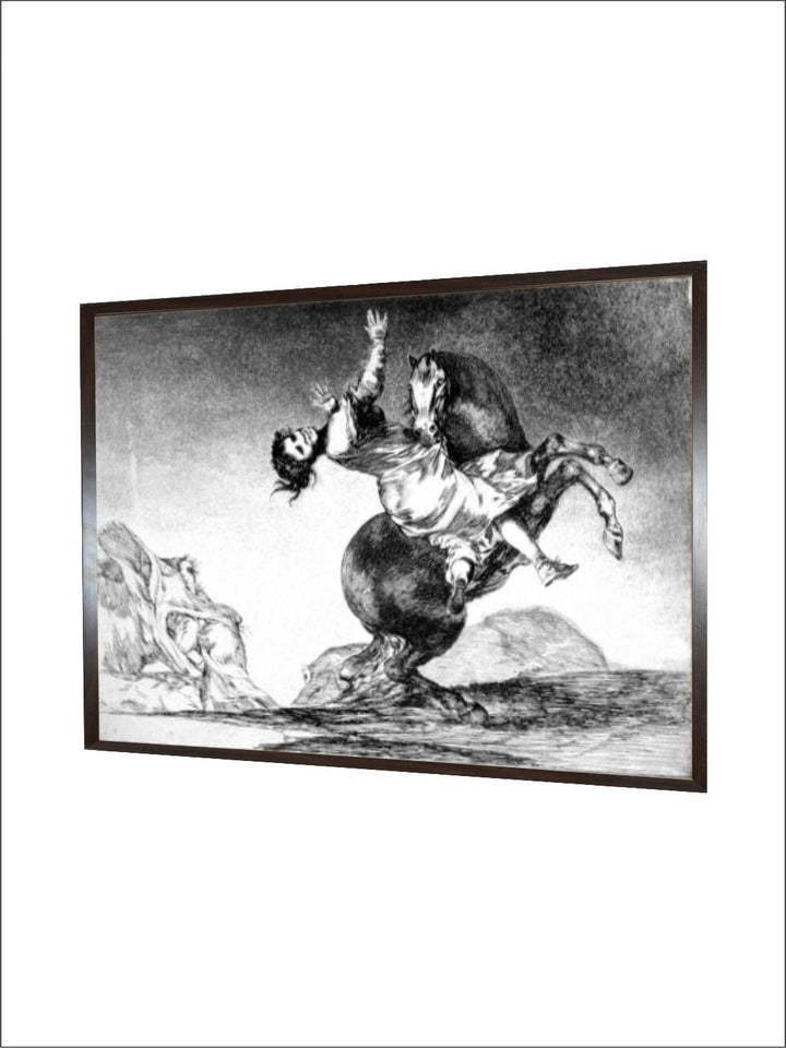 Abducting Horse, 1819-1823 by Francisco de Goya