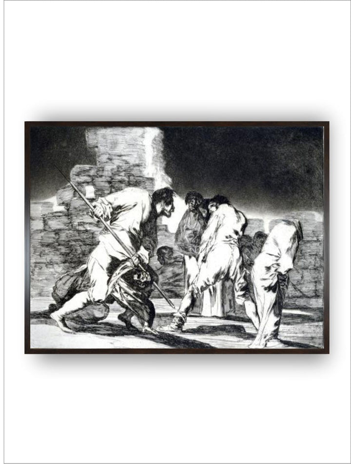 Riddle of Fury, 1819-1823 by Francisco de Goya