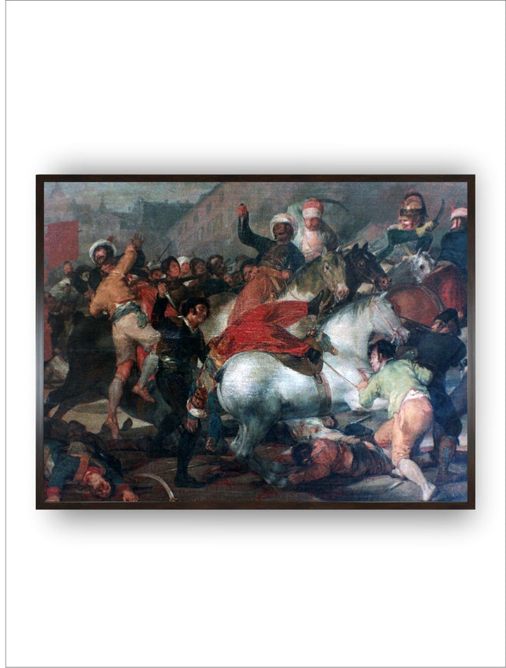 The Second of May 1808: Charge of the Mamelukes, 1814 by Francisco de Goya