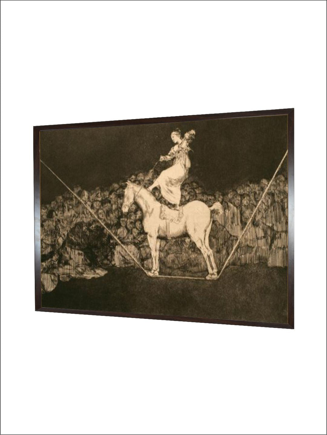 disparate Puntual. Una Reina del Circo, 1815-1819 by Francisco de Goya