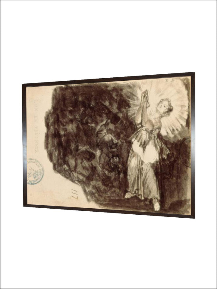 Lux Ex Tenebris, 1790s by Francisco de Goya