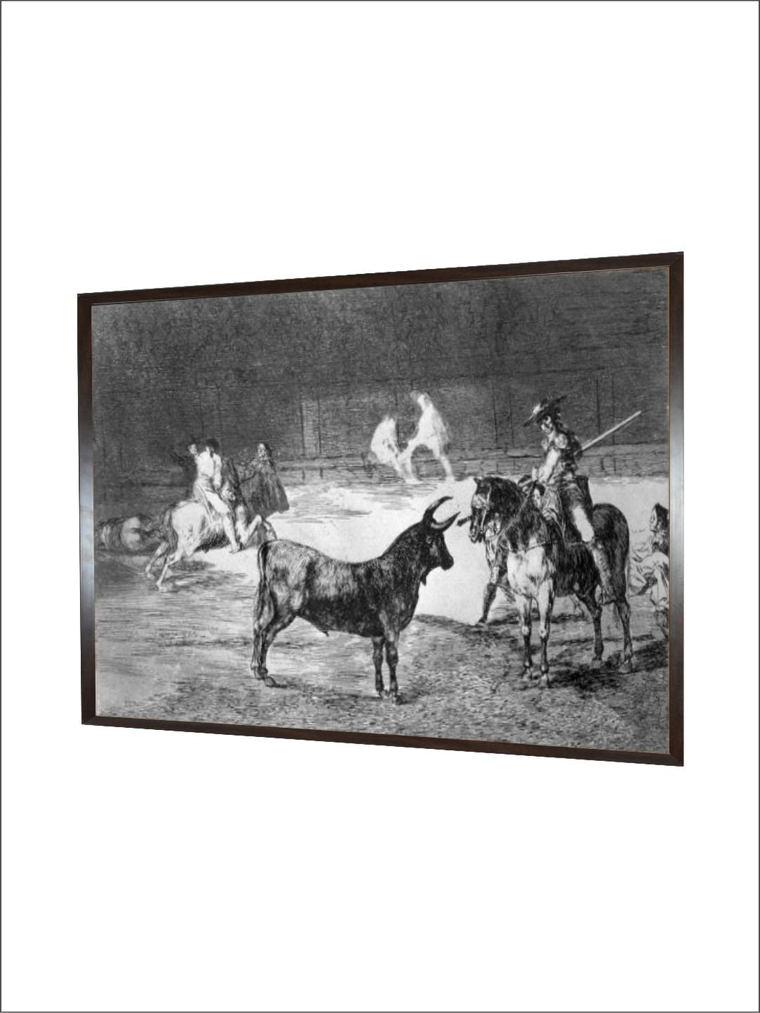 Grabado. Serie "Tauromaquia" Plancha 27, El Célebre Fernando del Toro by Francisco de Goya