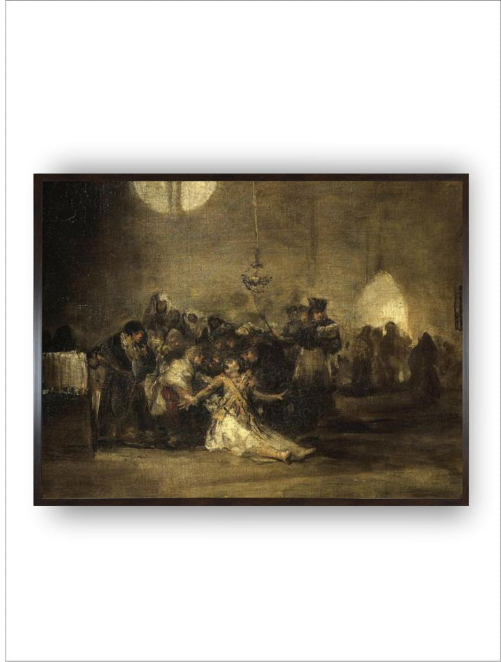 Exorcism Scene by Francisco de Goya