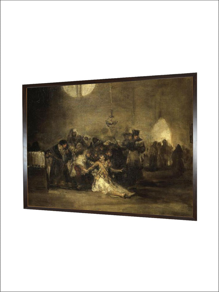 Exorcism Scene by Francisco de Goya