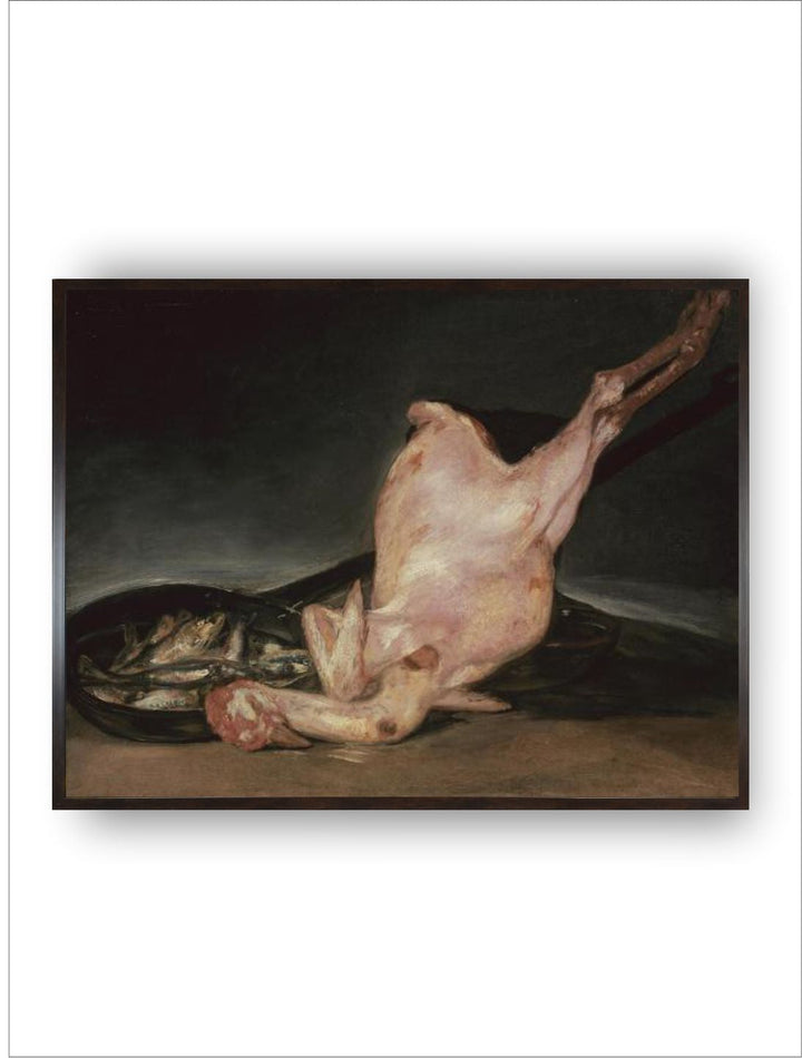 The Plucked Turkey Hen, about 1810/23 by Francisco de Goya