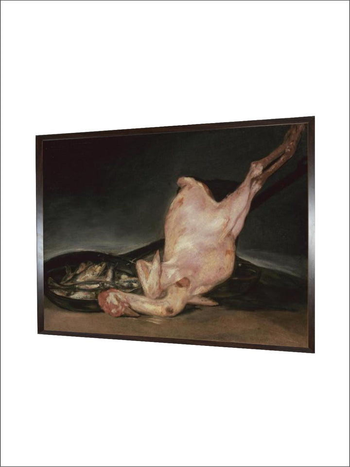 The Plucked Turkey Hen, about 1810/23 by Francisco de Goya