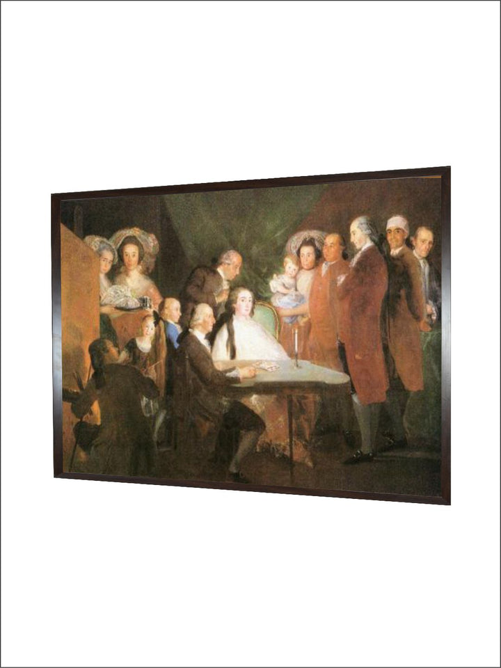 La Famille de L Infant don Louis by Francisco de Goya