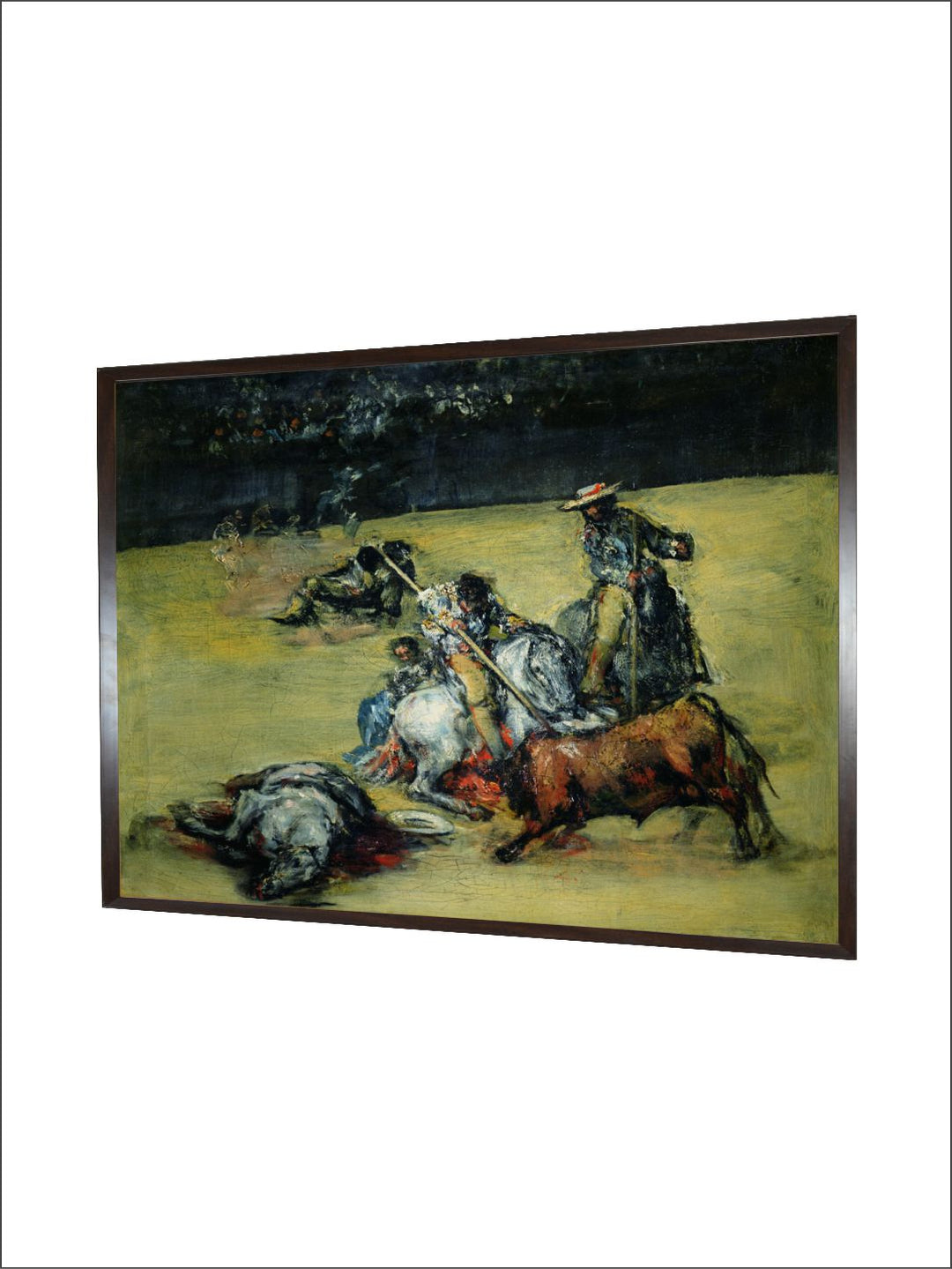 The Bullfight, circa 1825 by Francisco de Goya