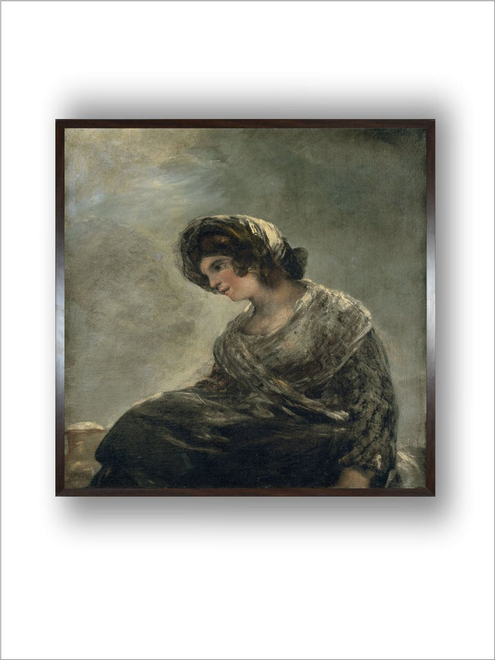 The Milkmaid of Bordeaux, about 1825-27 by Francisco de Goya