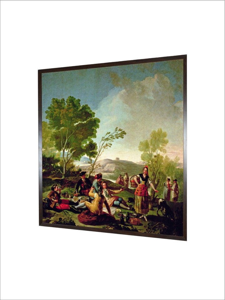 Meal on the Banks of the River Manzanares, 1776 by Francisco de Goya