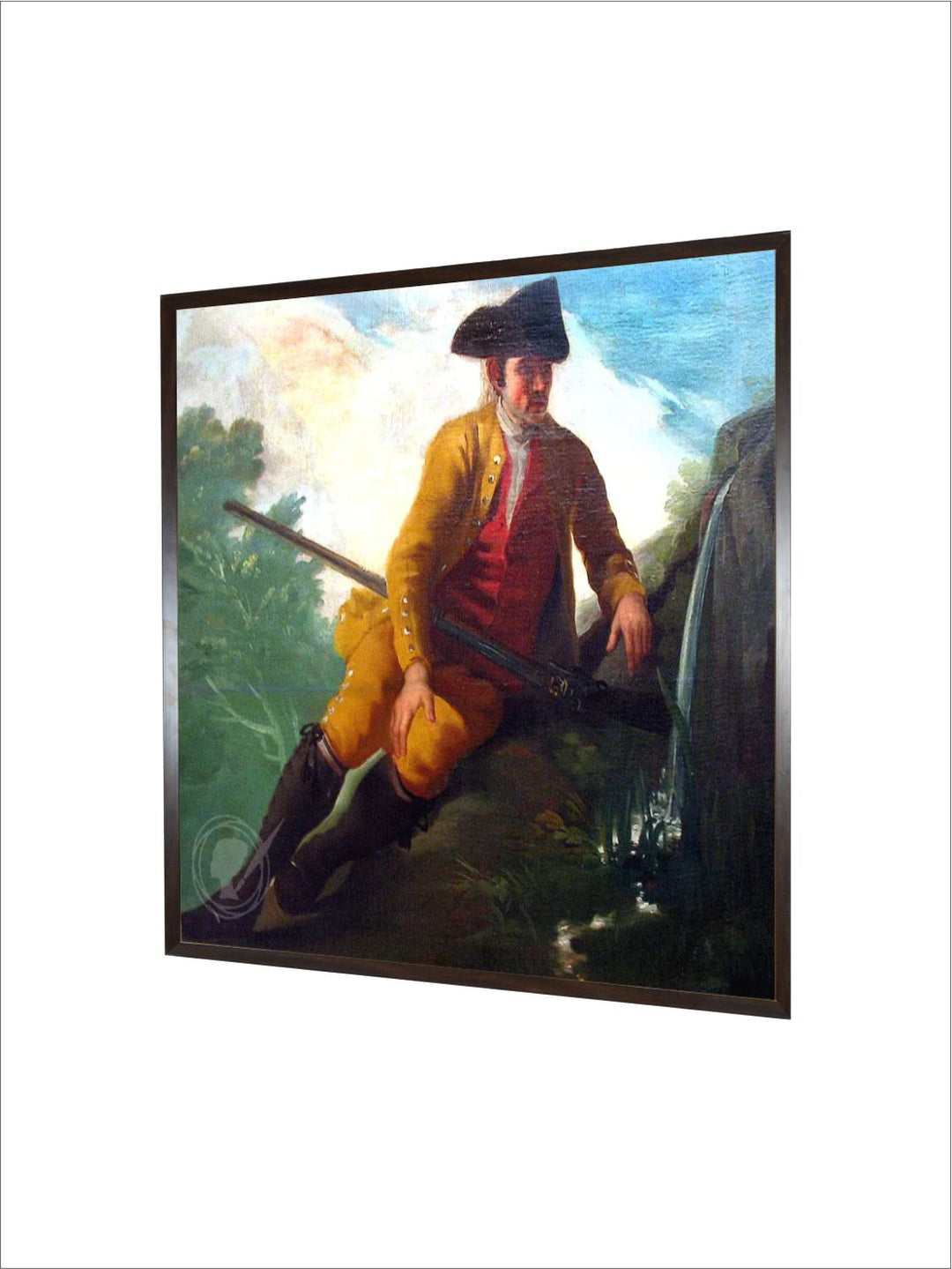Hunter beside a Spring, 1786-1787 by Francisco de Goya
