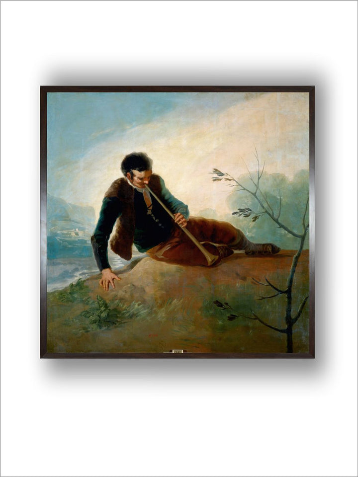 Shepherd Playing a Pipe, 1786-7 by Francisco de Goya