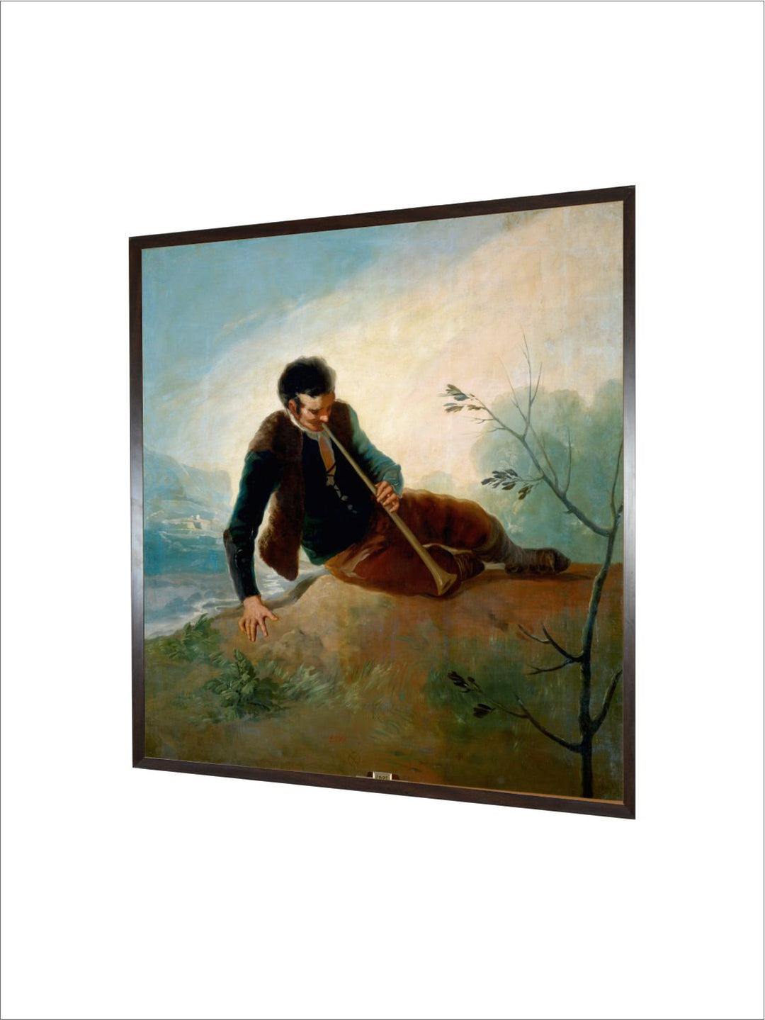 Shepherd Playing a Pipe, 1786-7 by Francisco de Goya