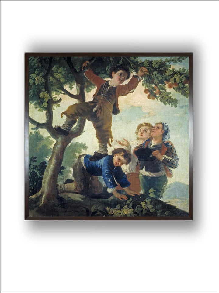 Boys Picking Fruit, 1779-80 by Francisco de Goya
