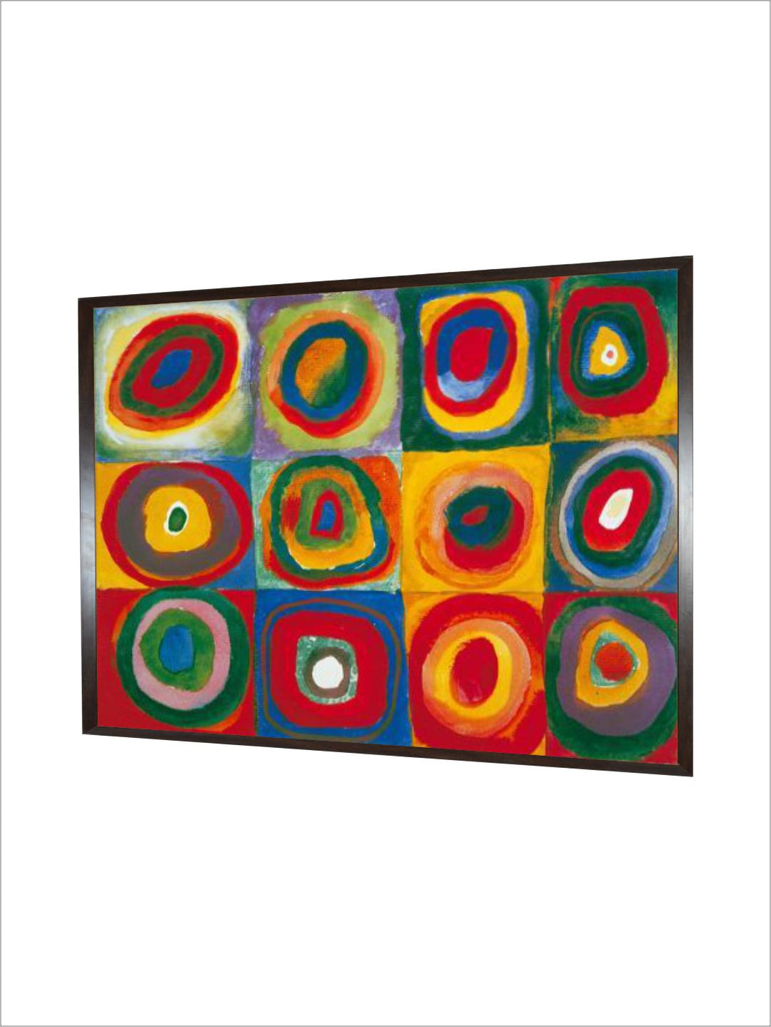 Colour Study - Squares And Concentric Circles by Wassily Kandinsky