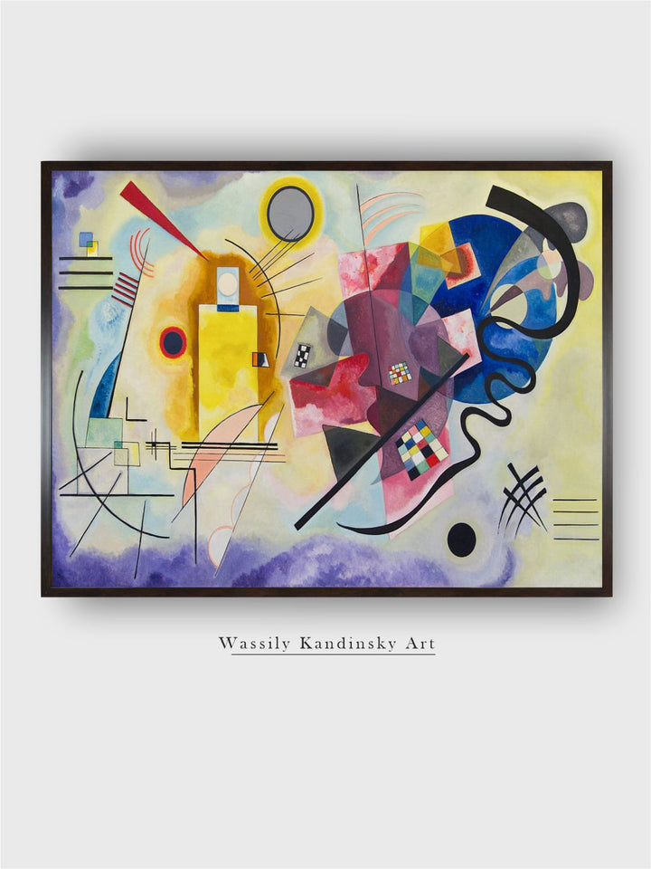 Yellow, Red, Blue, 1925  by Wassily Kandinsky