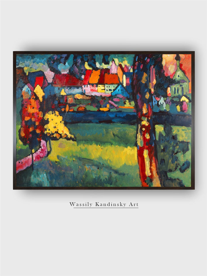 Murnau, 1909 by Wassily Kandinsky
