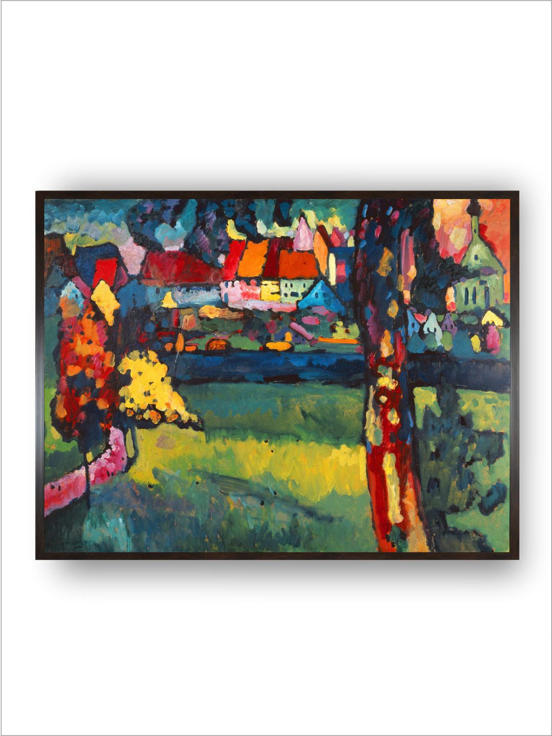 Murnau, 1909 by Wassily Kandinsky