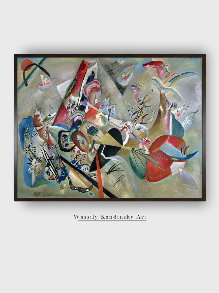 In the Grey, 1919 by Wassily Kandinsky