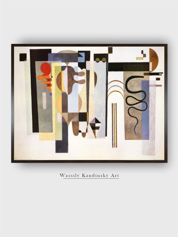 Two Green Points by Wassily Kandinsky