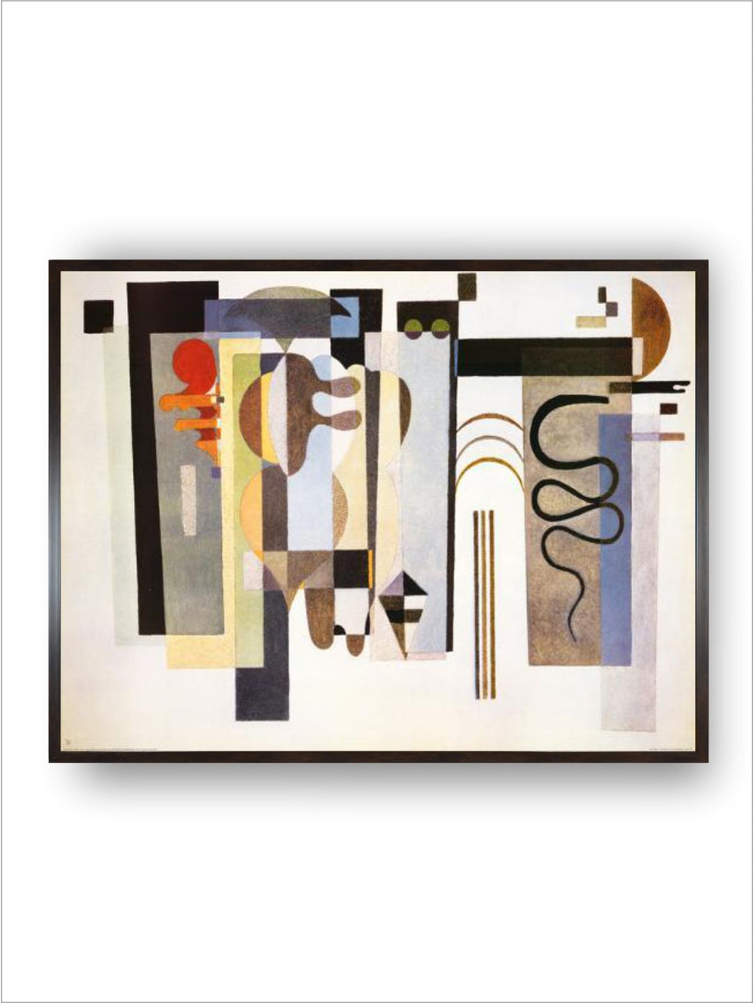 Two Green Points by Wassily Kandinsky