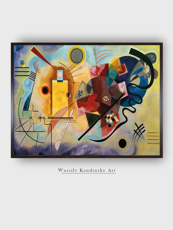 Yellow Red Blue, c.1925 by Wassily Kandinsky