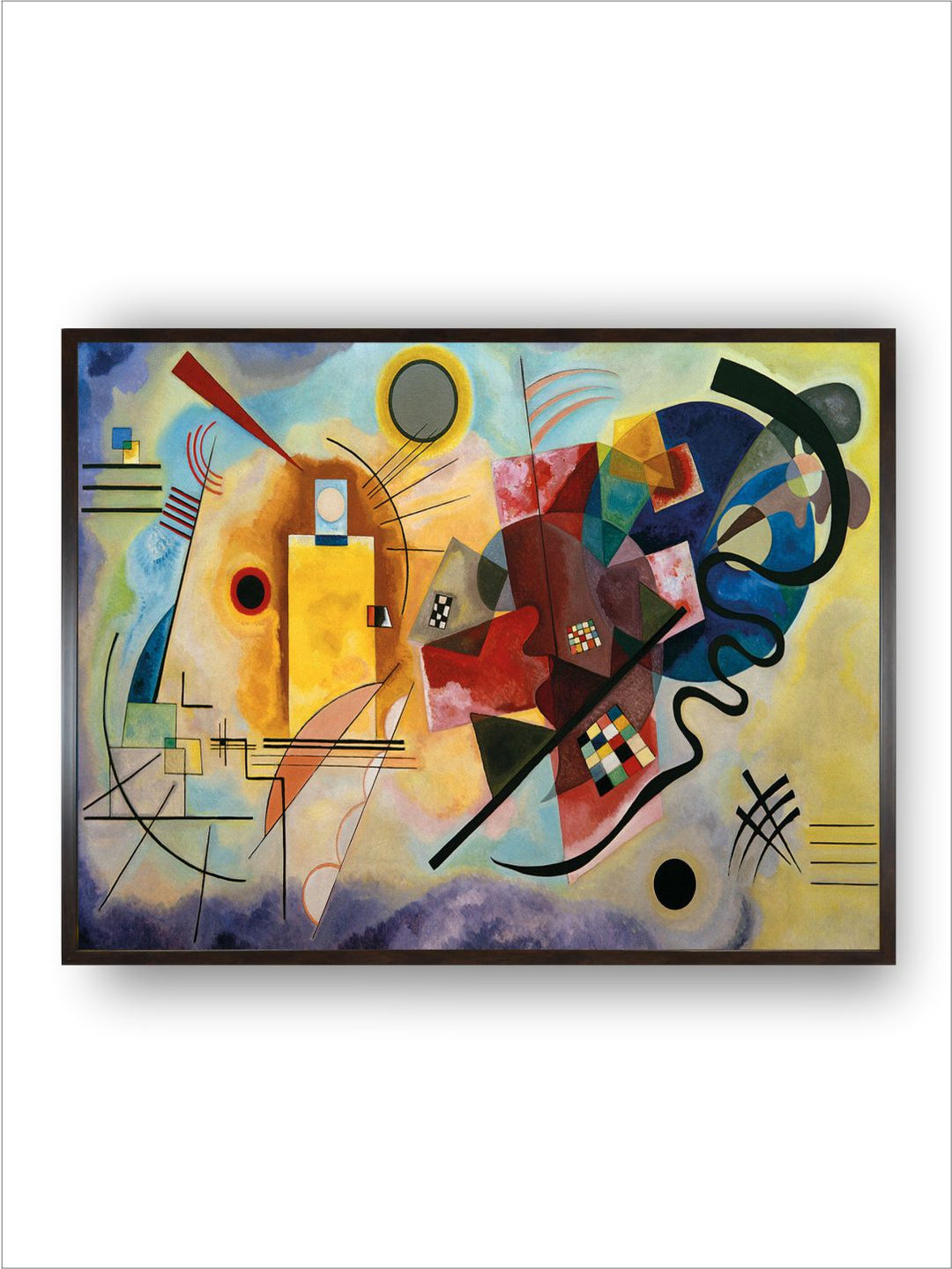 Yellow Red Blue, c.1925 by Wassily Kandinsky