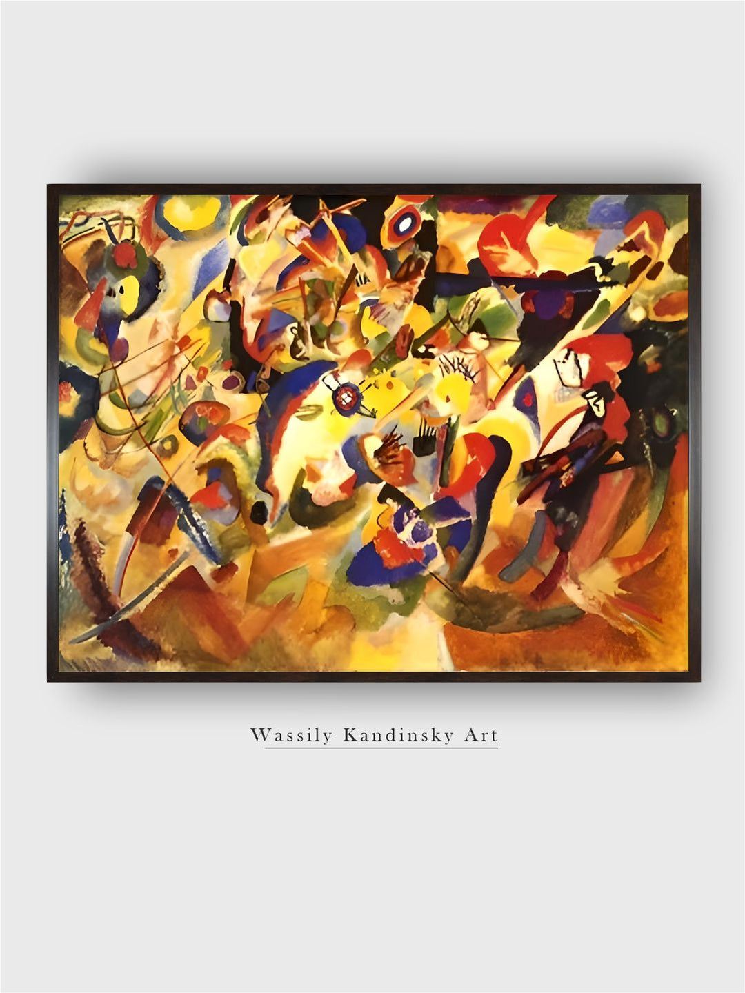 Study for Komposition VII by Wassily Kandinsky