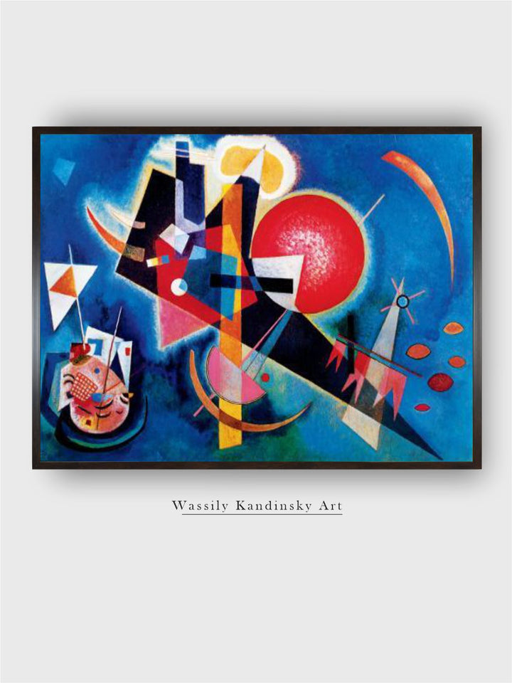 Blue by Wassily Kandinsky
