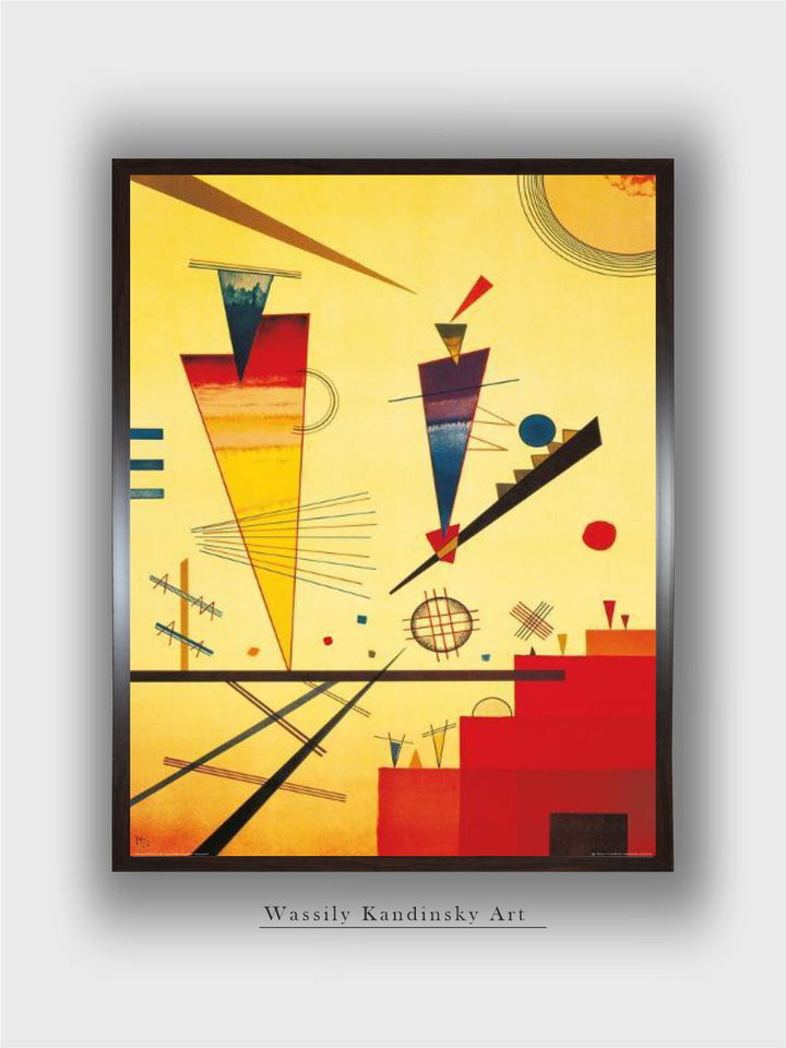Merry Structure by Wassily Kandinsky