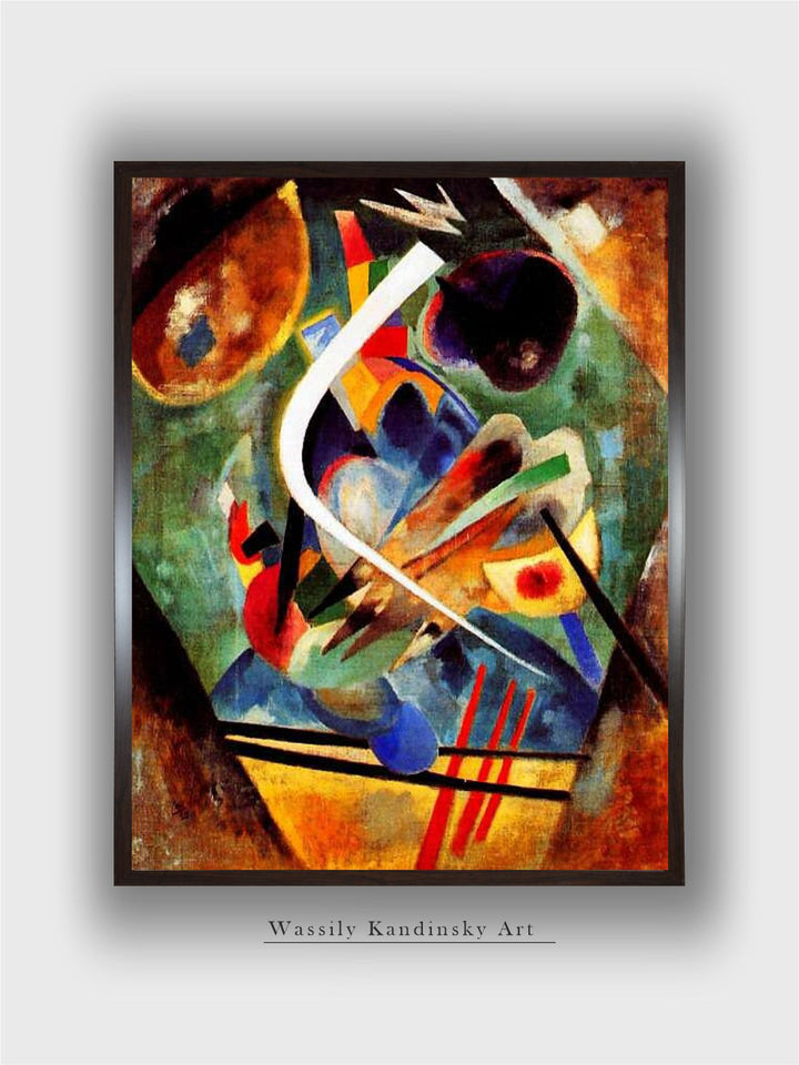 Black and Violet Composition, 1920 by Wassily Kandinsky