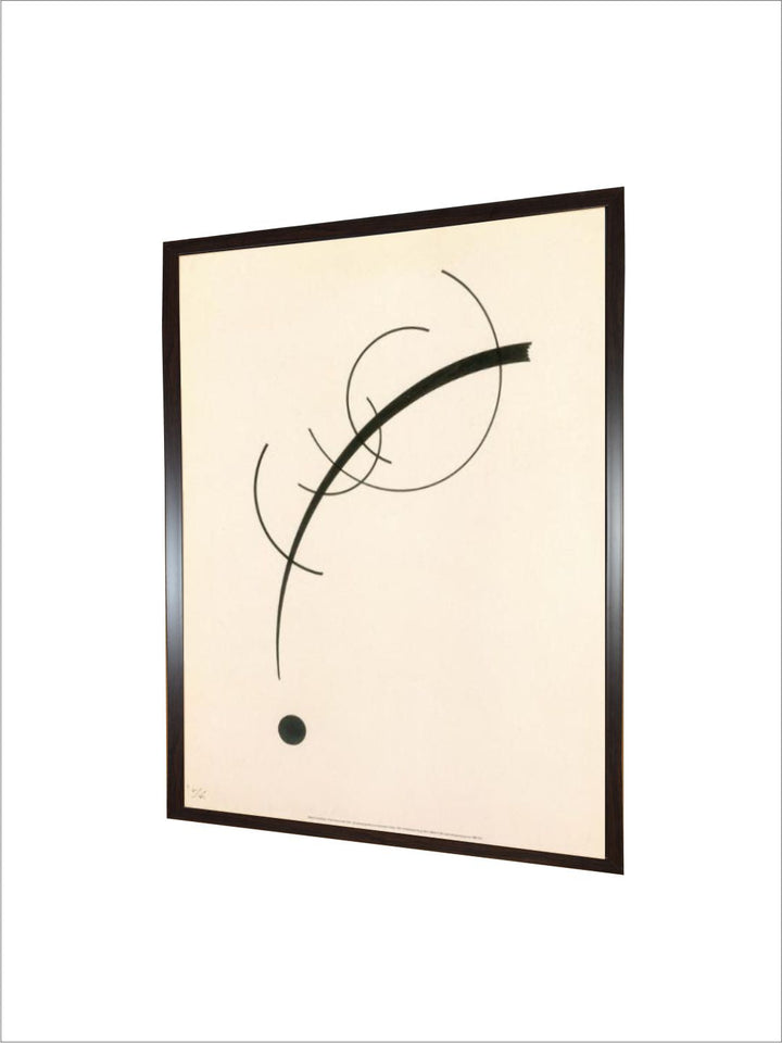 Free Curve to the Point - Accompanying Sound of Geometric Curvesby Wassily Kandinsky