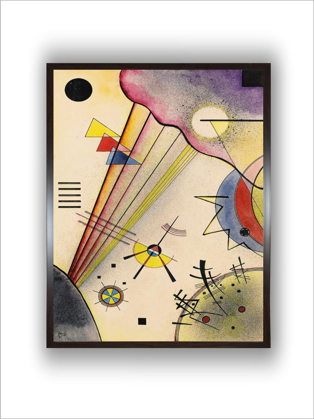 Clear Connection by Wassily Kandinsky