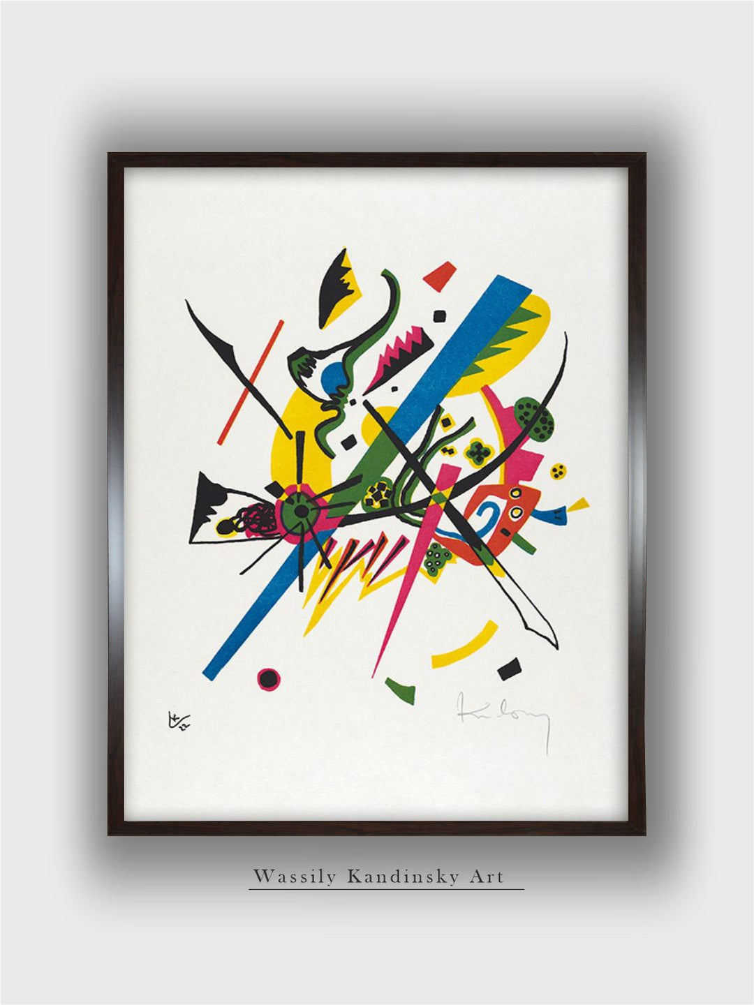 Kleine Welten I (Small Worlds I), 1922  by Wassily Kandinsky