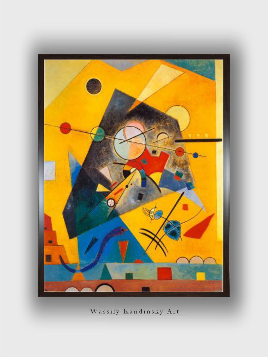 Quiet Harmony by Wassily Kandinsky