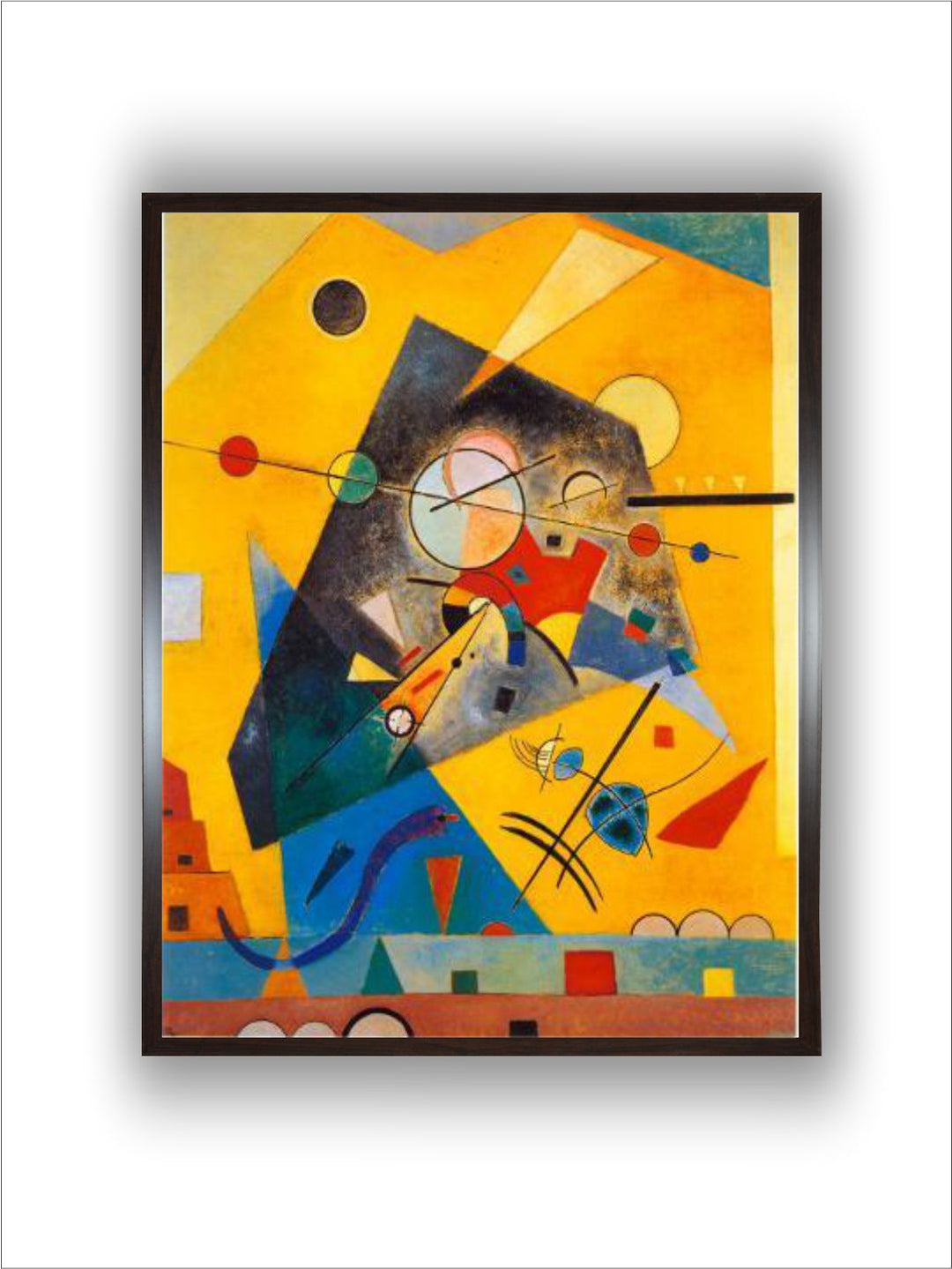 Quiet Harmony by Wassily Kandinsky