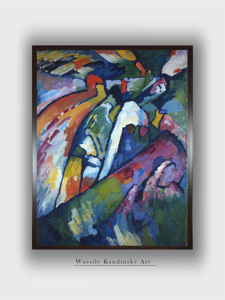 Improvisation 7 (Storm), 1910 by Wassily Kandinsky