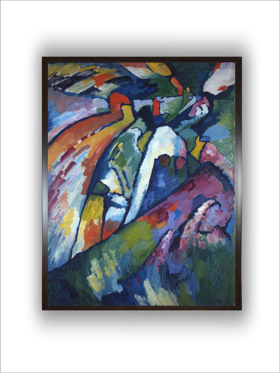 Improvisation 7 (Storm), 1910 by Wassily Kandinsky