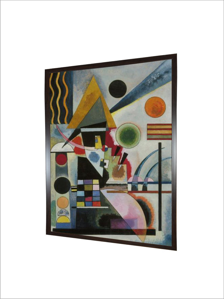 Swinging by Wassily Kandinsky