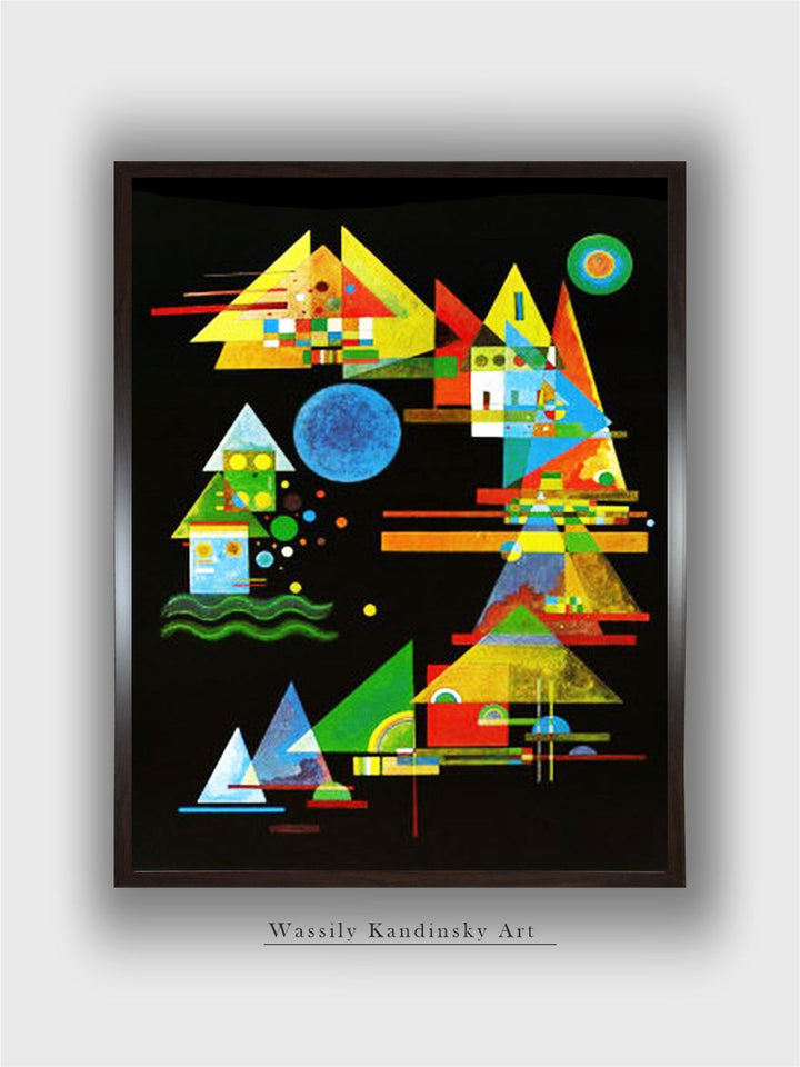 Spitze in Bogen, c.1927 by Wassily Kandinsky