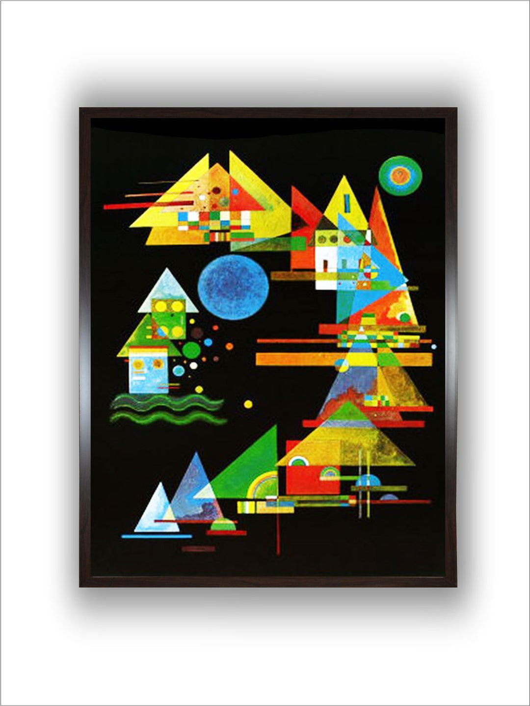 Spitze in Bogen, c.1927 by Wassily Kandinsky