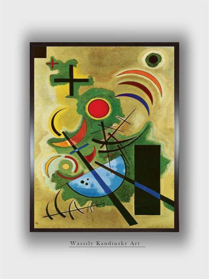 Solid Green by Wassily Kandinsky