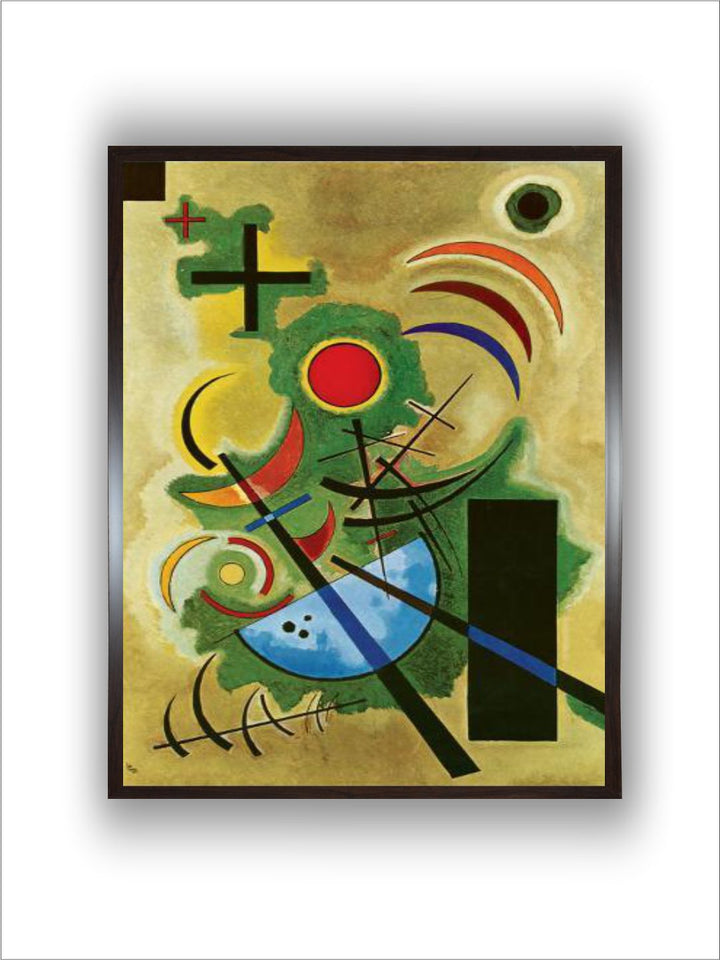 Solid Green by Wassily Kandinsky