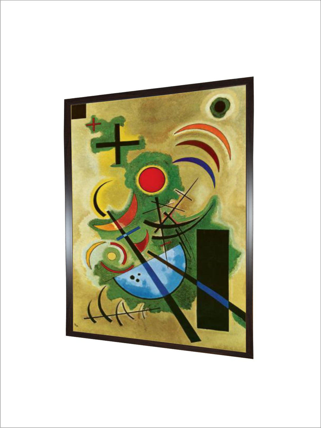 Solid Green by Wassily Kandinsky