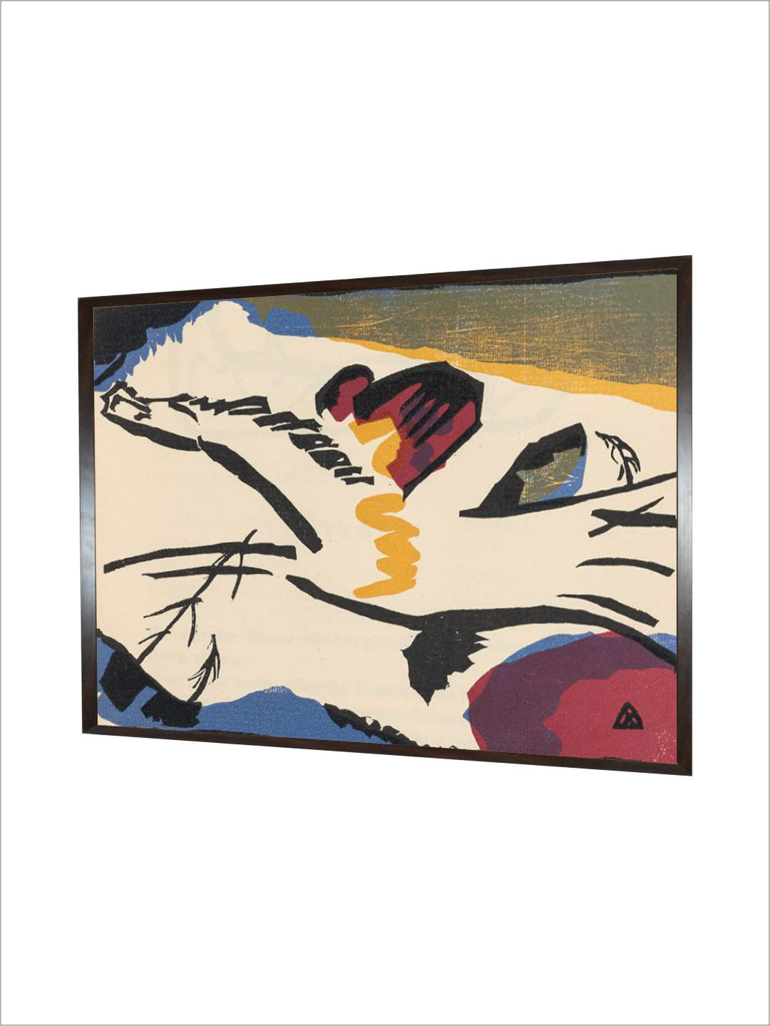 Lyrisches Presse (1911) by Wassily Kandinsky